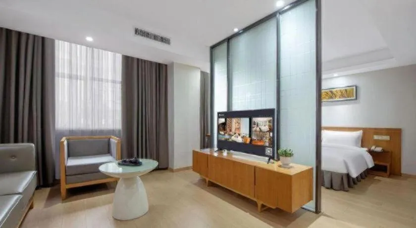 Bed in Insail Hotels Dongshankou Subway Station Guangzhou