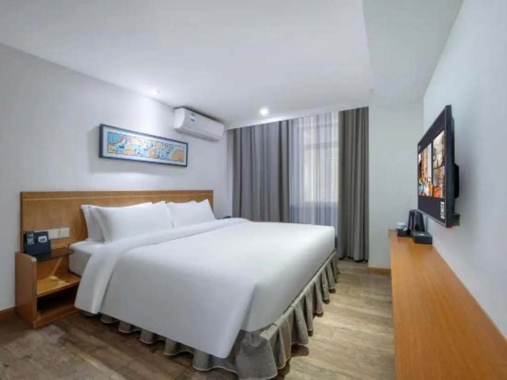 Bed in Insail Hotels Dongshankou Subway Station Guangzhou