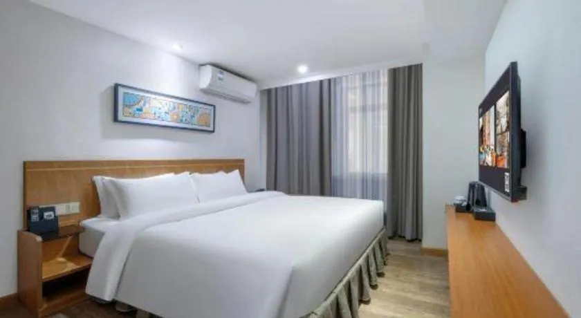 Bed in Insail Hotels Dongshankou Subway Station Guangzhou