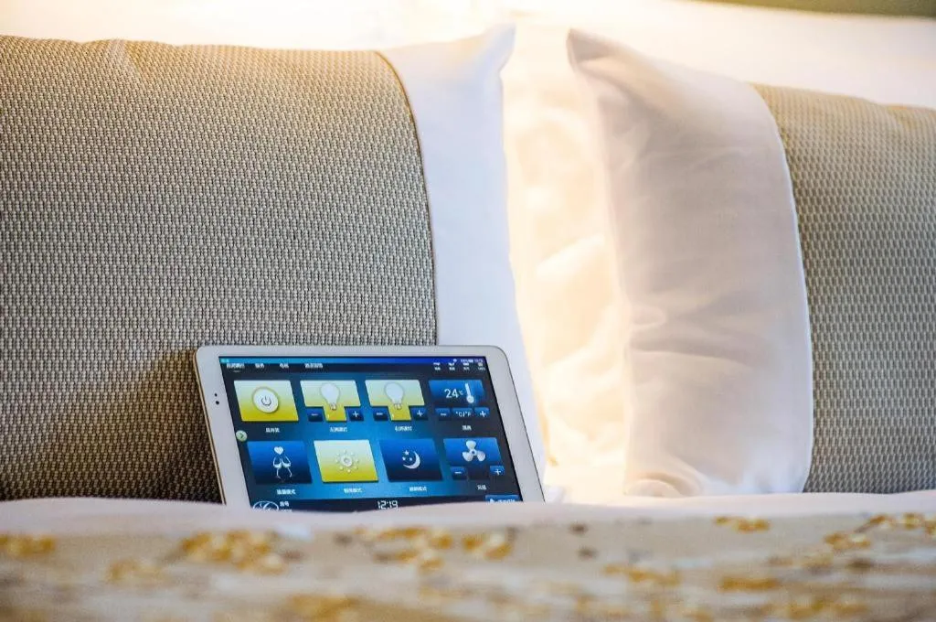 Bed in Grand Bay Hotel Beijing