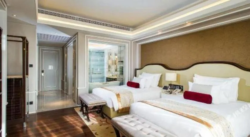 Bed in Grand Bay Hotel Beijing