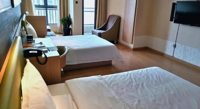 Bed in IU Hotel Chengdu High-Tech Zone Longhu Times Street