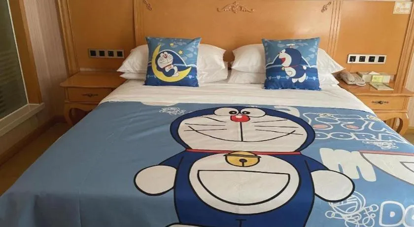 Bed in Vienna Hotel Guangxi Liuzhou Xijiang Vientiane City