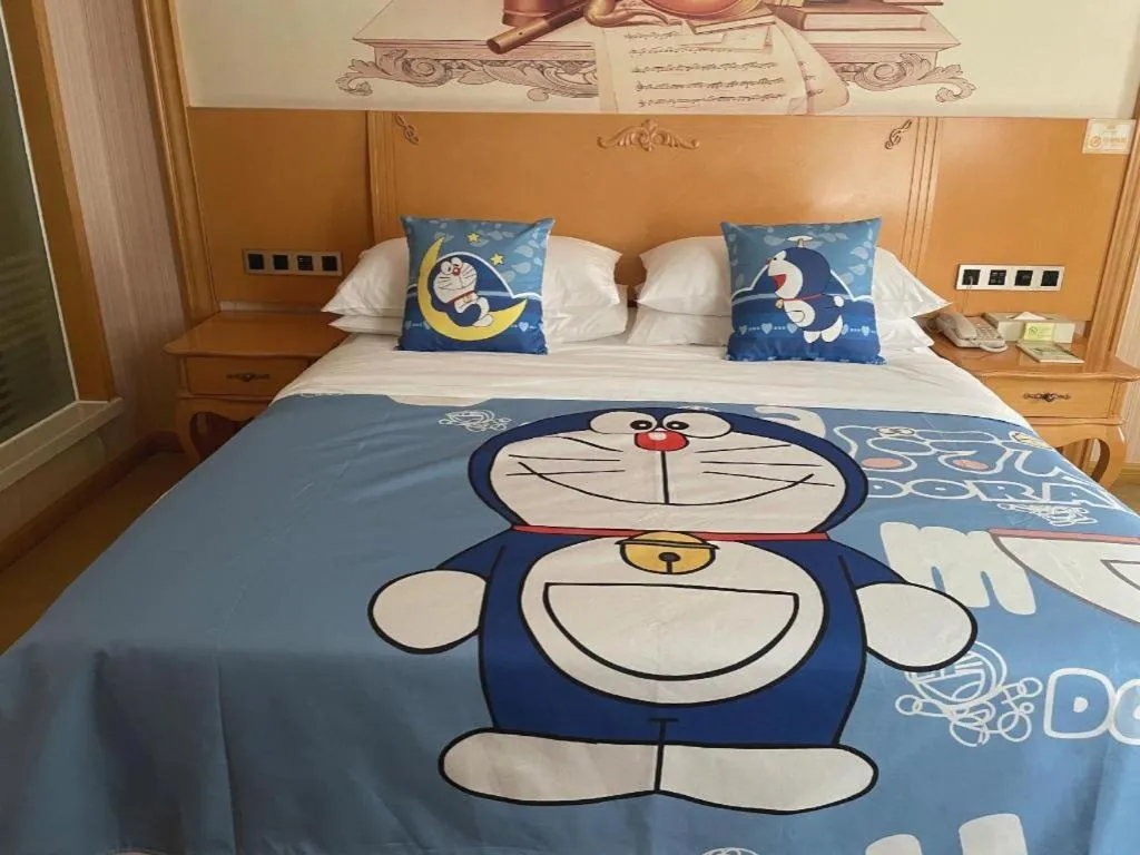 Bed in Vienna Hotel Guangxi Liuzhou Xijiang Vientiane City