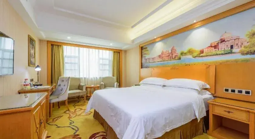 Bed in Vienna Hotel Guangxi Liuzhou Xijiang Vientiane City Bed in Vienna Hotel Guangxi Liuzhou Xijiang Vientiane City