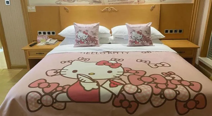 Bed in Vienna Hotel Guangxi Liuzhou Xijiang Vientiane City