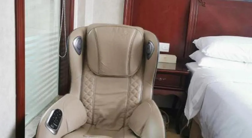 Bed in Vienna Hotel Guiyang Jiaxiulou Jichang Road