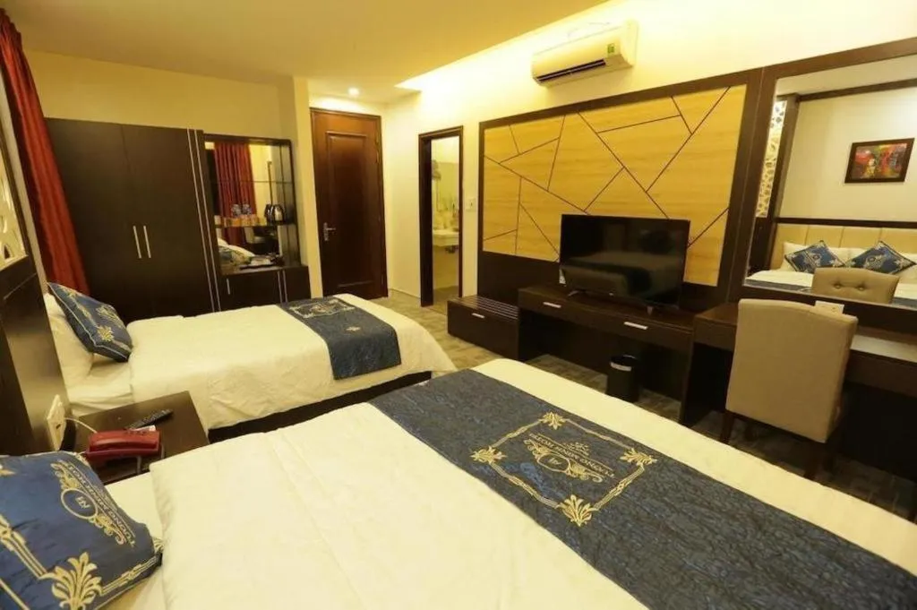 Bed in Tuong Minh Hotel