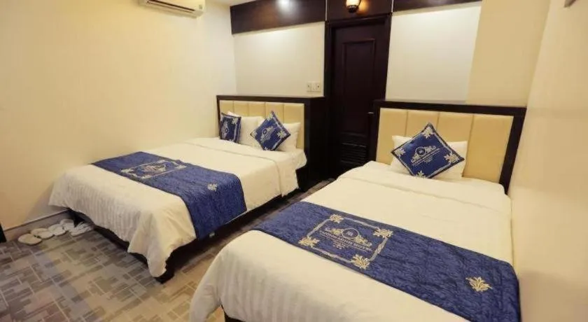 Bed in Tuong Minh Hotel