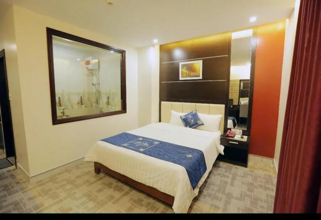 Bed in Tuong Minh Hotel