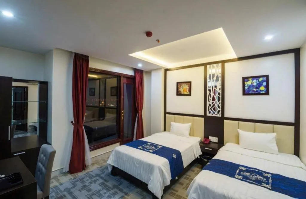 Bed in Tuong Minh Hotel