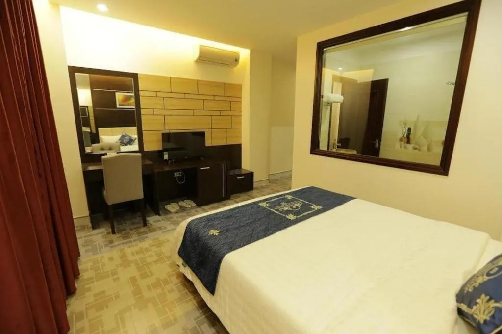 Bed in Tuong Minh Hotel