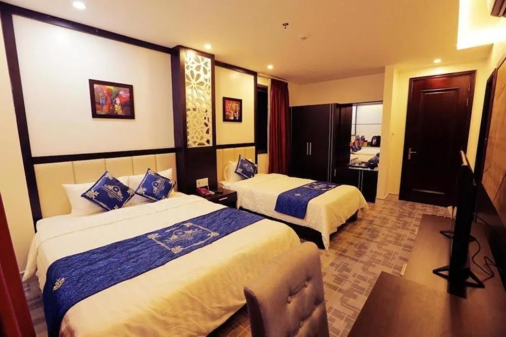Bed in Tuong Minh Hotel