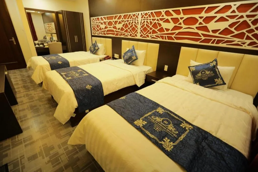 Bed in Tuong Minh Hotel