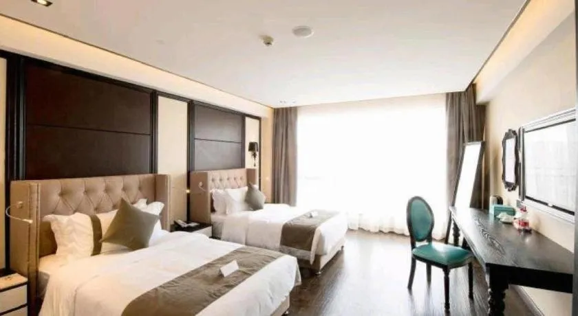 Bed in Xana Hotelle Chengdu East Railway Station Kaide Plaza