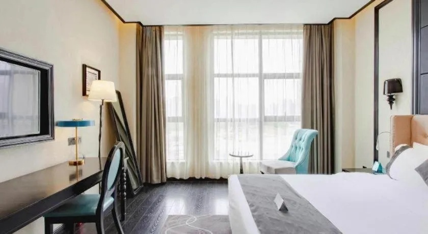 Bed in Xana Hotelle Chengdu East Railway Station Kaide Plaza