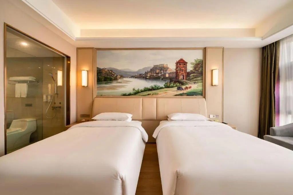 Bed in Vienna 3 Best Hongqiao Exhibition Center Beiqing Highway