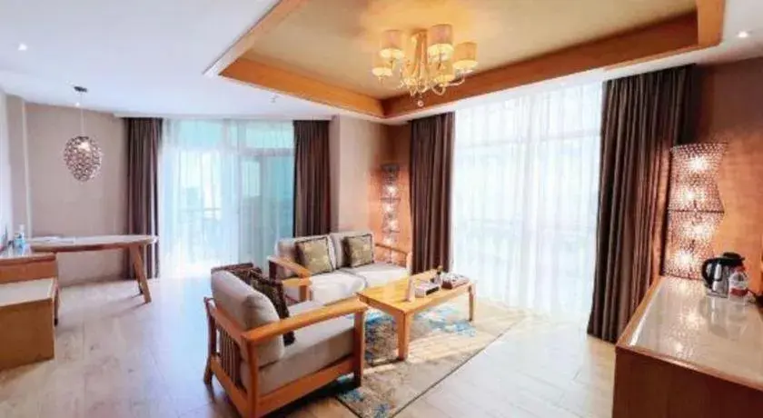 Bed in Excemon Beach Hotel Beihai Bed in Excemon Beach Hotel Beihai