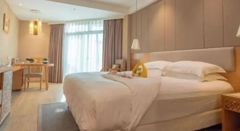Bed in Excemon Beach Hotel Beihai Bed in Excemon Beach Hotel Beihai