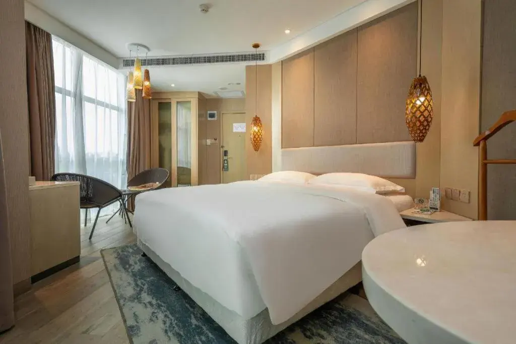 Bed in Excemon Beach Hotel Beihai Bed in Excemon Beach Hotel Beihai