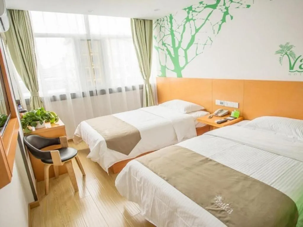 Bed in Vatica Beijing Miyun West Guoyuan Street Hotel