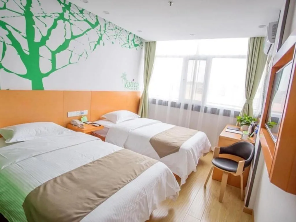 Bed in Vatica Beijing Miyun West Guoyuan Street Hotel