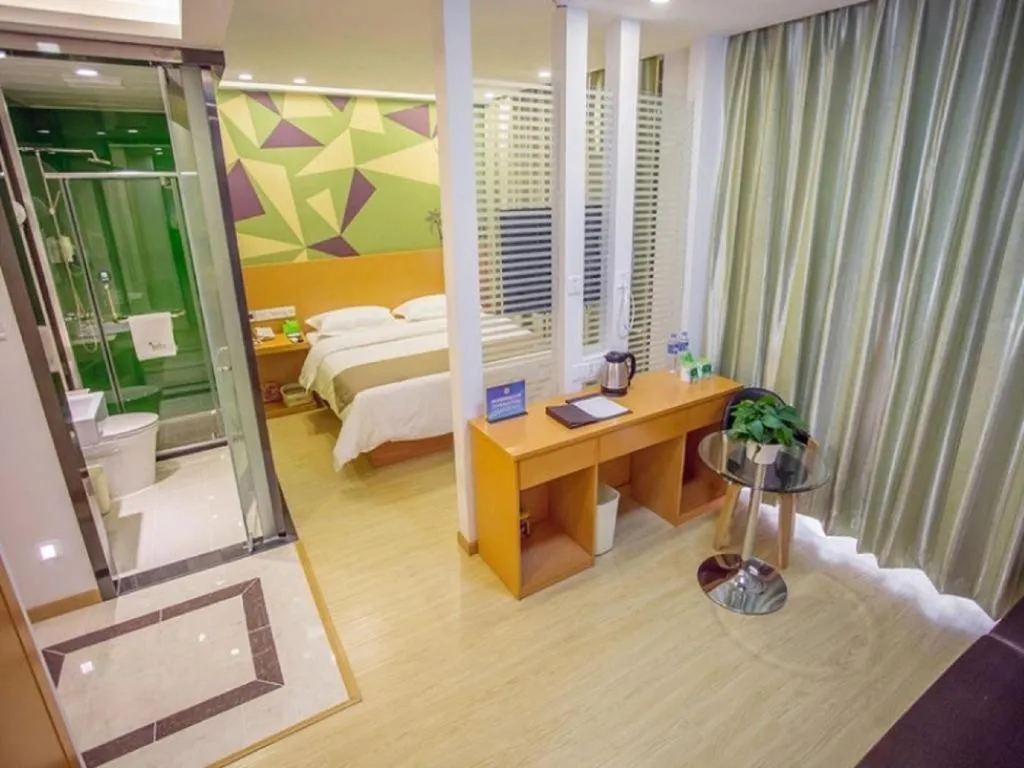 Bed in Vatica Beijing Miyun West Guoyuan Street Hotel