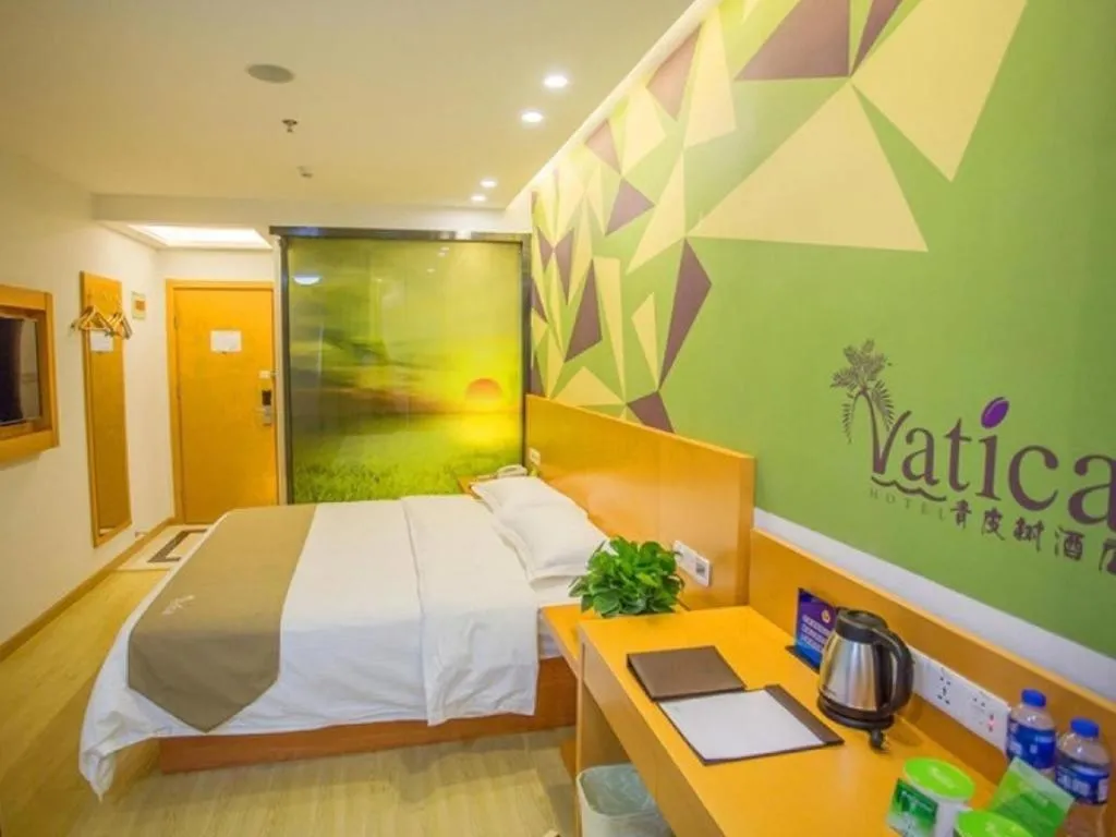Bed in Vatica Beijing Miyun West Guoyuan Street Hotel