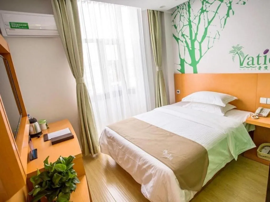 Bed in Vatica Beijing Miyun West Guoyuan Street Hotel