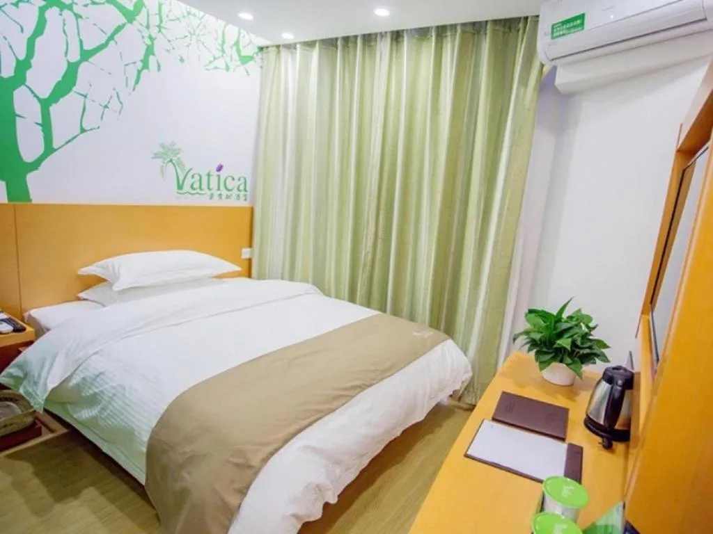 Bed in Vatica Beijing Miyun West Guoyuan Street Hotel