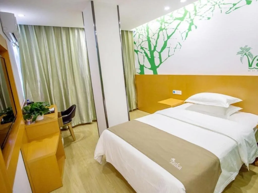Bed in Vatica Beijing Miyun West Guoyuan Street Hotel