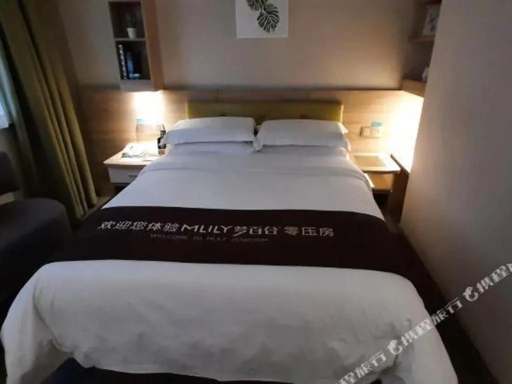 Bed in Shanshui Trends Hotel Temple of Heaven Branch