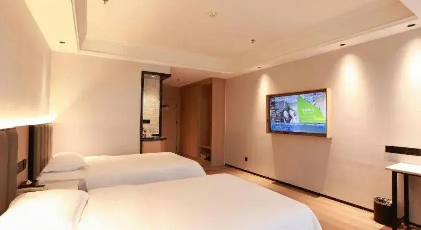 Bed in GreenTree Inn Maanshan Hanshan District Jiuwu Square Hotel Bed in GreenTree Inn Maanshan Hanshan District Jiuwu Square Hotel