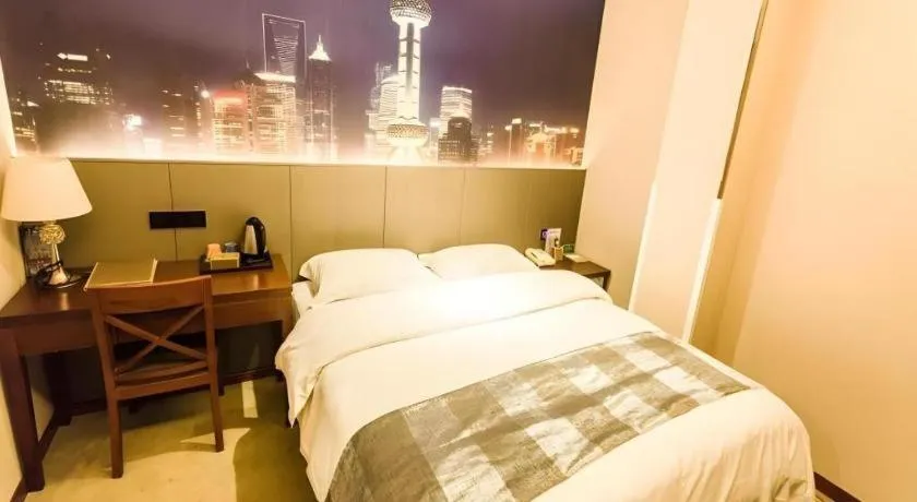 Bed in GreenTree Alliance Disneyland North Gate