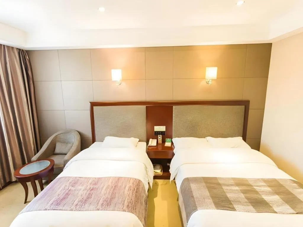 Bed in GreenTree Alliance Disneyland North Gate