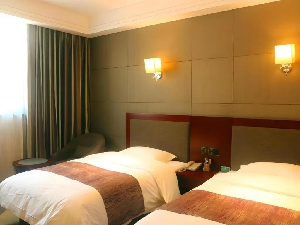 Bed in GreenTree Alliance Disneyland North Gate