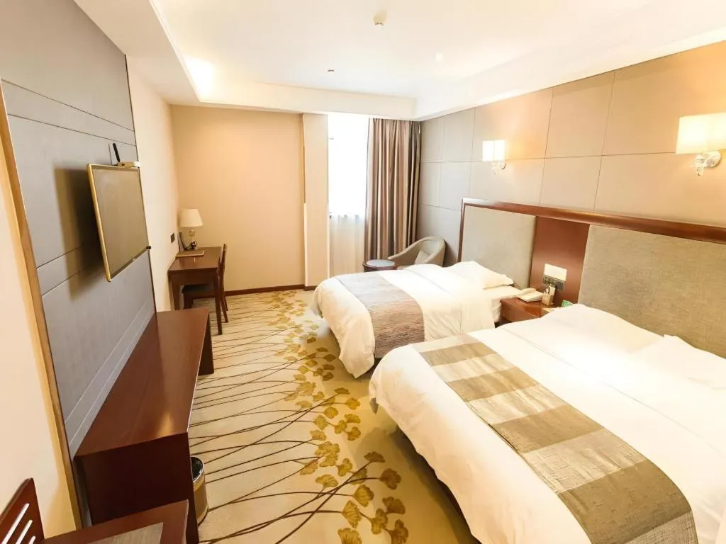 Bed in GreenTree Alliance Disneyland North Gate