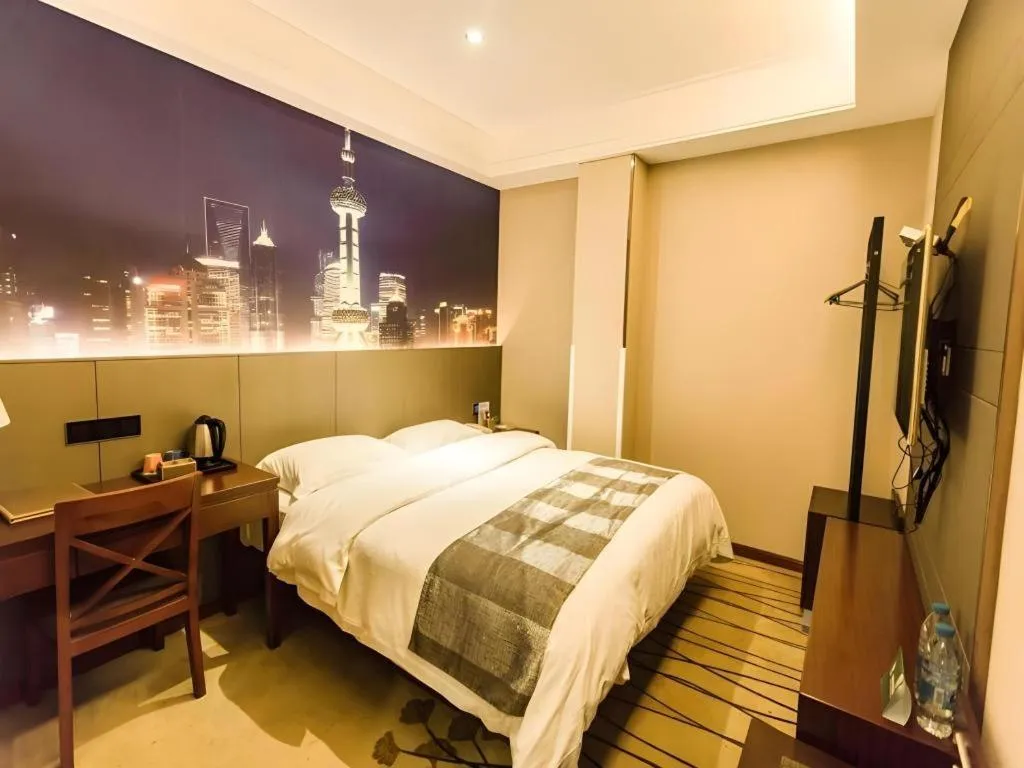 Bed in GreenTree Alliance Disneyland North Gate