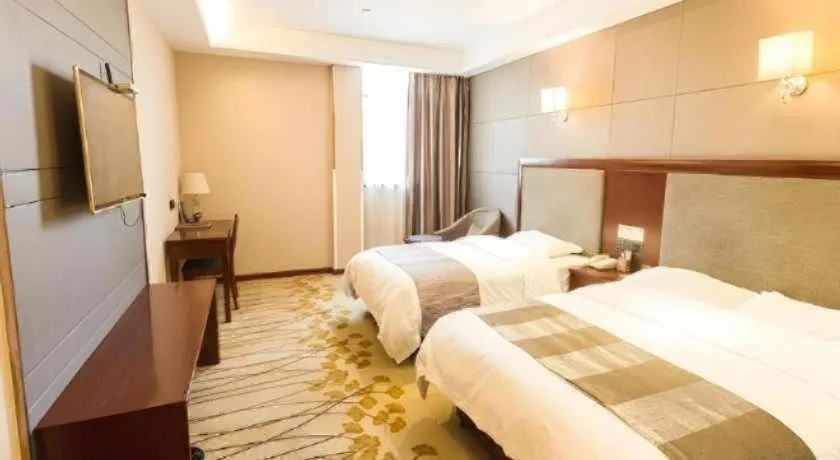 Bed in GreenTree Alliance Disneyland North Gate