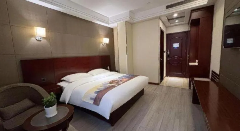 Bed in GreenTree Alliance Disneyland North Gate