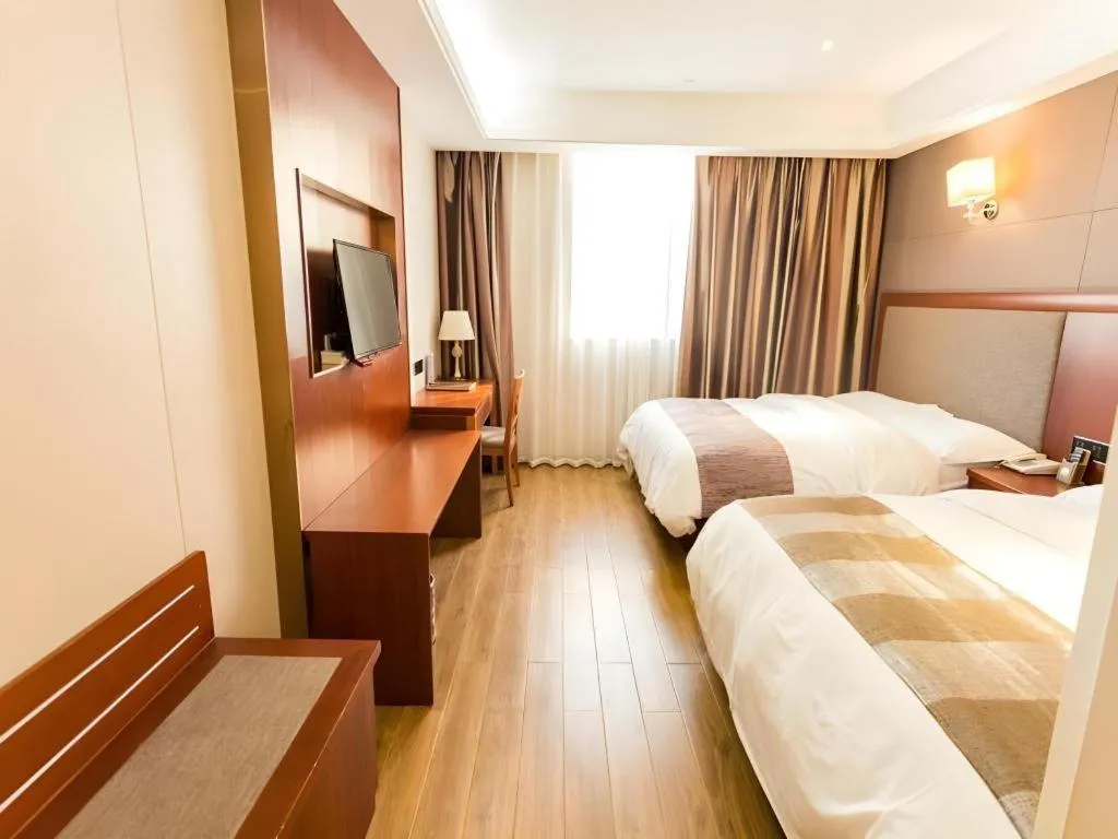 Bed in GreenTree Alliance Disneyland North Gate