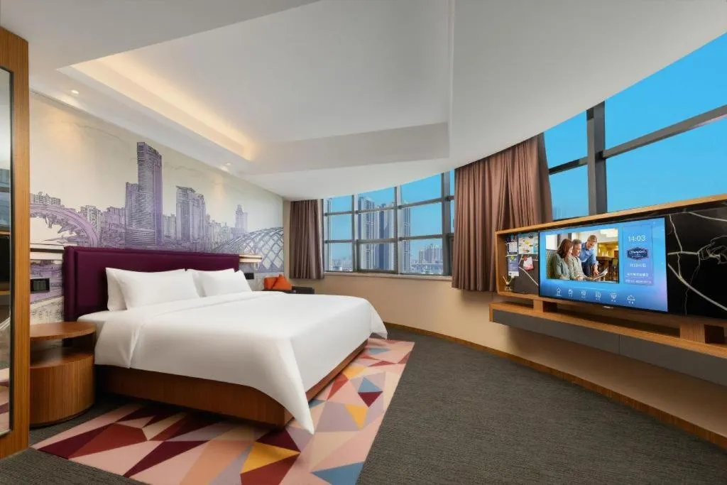 Bed in Hampton by Hilton Guangming Shenzhen