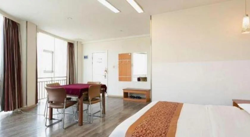 Bed in Thank Inn Hotel Hebei Hengshui Ronghua North Street