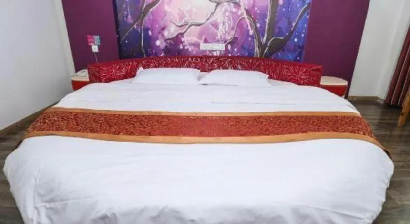 Bed in Thank Inn Hotel Hebei Hengshui Ronghua North Street