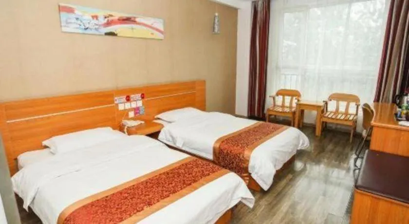 Bed in Thank Inn Hotel Hebei Hengshui Ronghua North Street