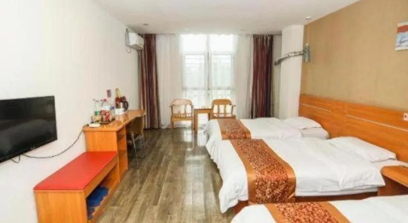 Bed in Thank Inn Hotel Hebei Hengshui Ronghua North Street