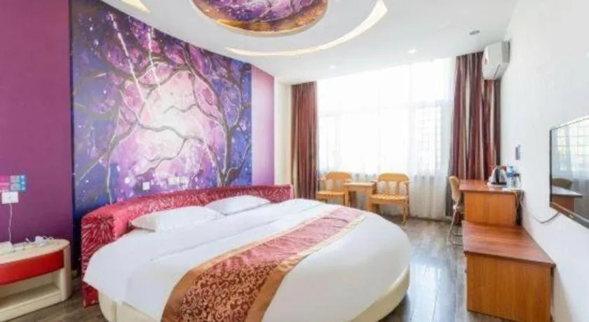 Bed in Thank Inn Hotel Hebei Hengshui Ronghua North Street