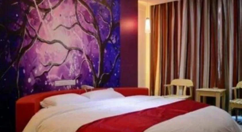 Bed in Thank Inn Hotel Hebei Hengshui Ronghua North Street