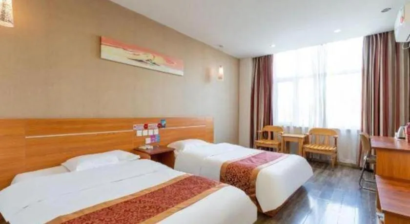 Bed in Thank Inn Hotel Hebei Hengshui Ronghua North Street