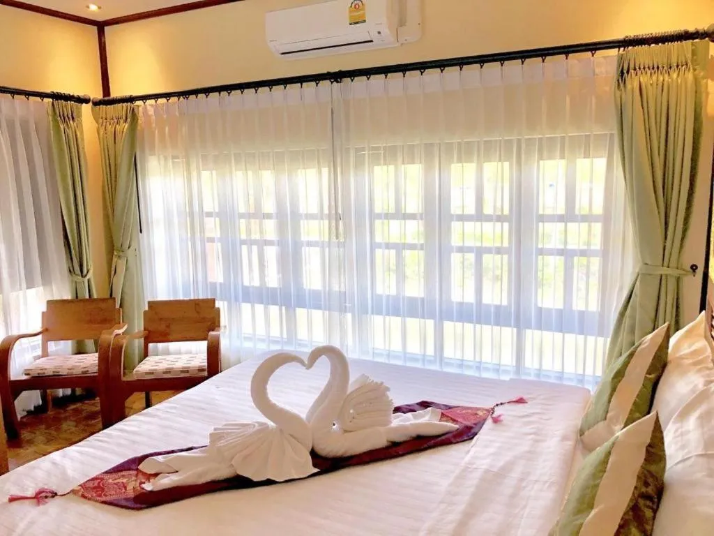 Bed in Chang Kaew Resort Chiang Mai